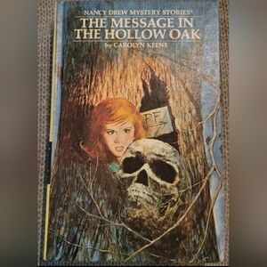 Nancy Drew #12 The Message in the Hollow Oak HB 1972 Like New Grosset & Dunlap